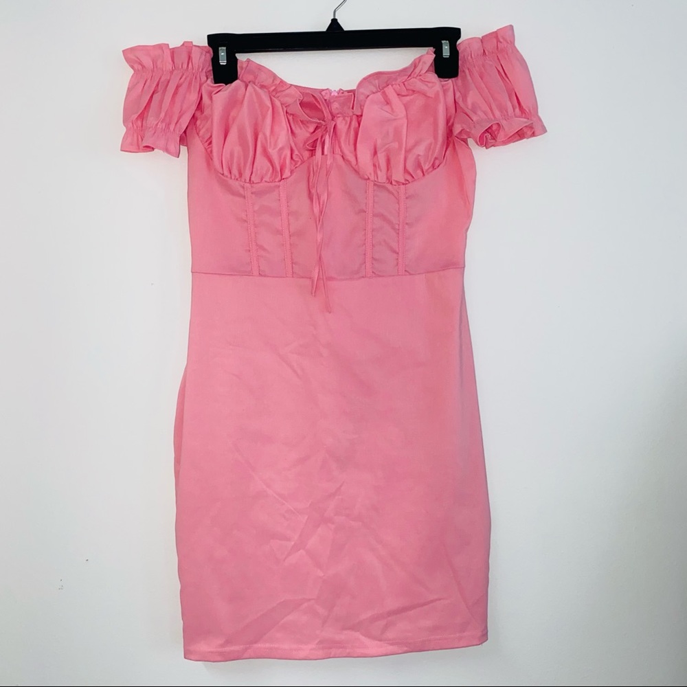 Pretty Little Thing Off the Shoulder Dress